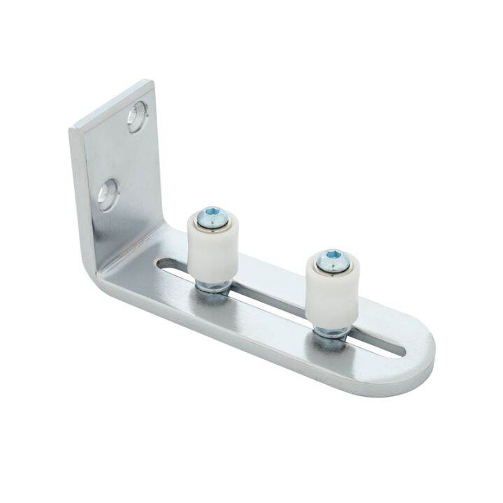 4x-floor-guide-for-bottom-of-sliding-barn-doors-adjustable-wall-mount-stay-roller-guide-ball-bearings