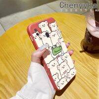 Chenyyka เคส M10s A20 A30ปลอกสำหรับ Samsung ลายไดโนเสาร์แกะน่ารักเคสโทรศัพท์ดีไซน์ใหม่แบบบางสุดสร้างสรรค์ปกป้องขอบสี่เหลี่ยมเคสนิ่มเคสปลอกซิลิโคนกันกระแทก