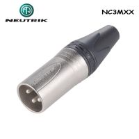 (1ชิ้น) XLR Connector หัวแคนน่อน Neutrik NC3MXX หัวต่อสาย XLR ตัวผู้ นิวทริค (Oasis)