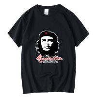 Xinyi Mens Tshirt 100 Cotton Che Guevara Revolution Print Loose T Shirt For Men Tshirt Male Gildan