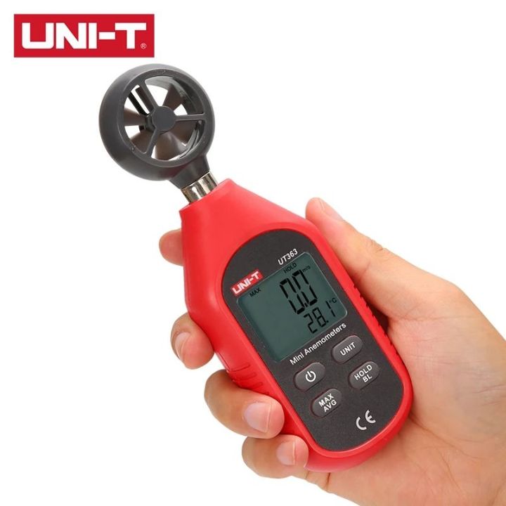uni-t-ut363-เครื่องวัดอุณหภูมิความเร็วลมดิจิตอลหน้าจอ-lcd-ของแท้-ส่งเร็ว-ส่งด่วน-สินค้าพร้อมส่ง