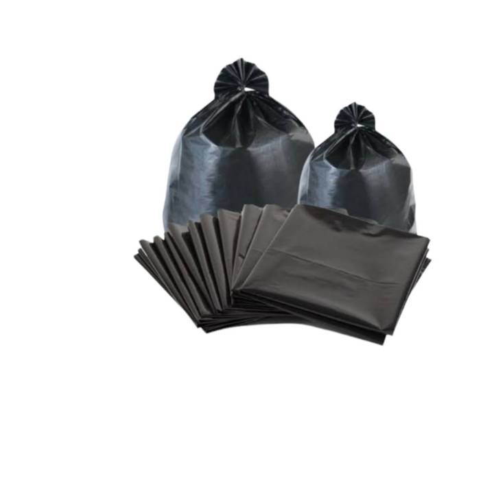ถุงขยะ-ถุงขยะดำ-เกรด-a-มาตรฐานส่งออก-ใช้งานง่าย-แบบม้วน-ราคาถูกมาก-แบบม้วน