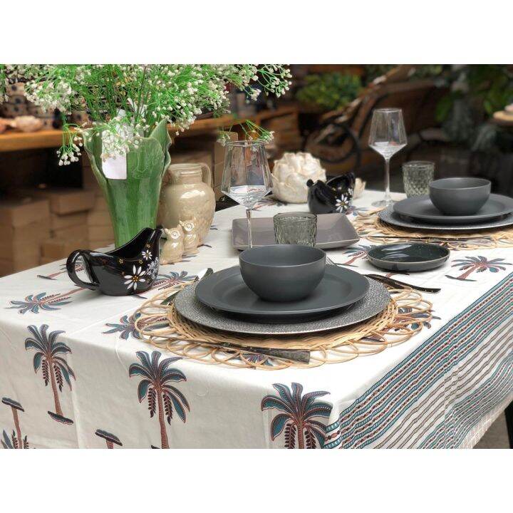 HANDBLOCKED Table Cloth INDIA MADE Lazada PH
