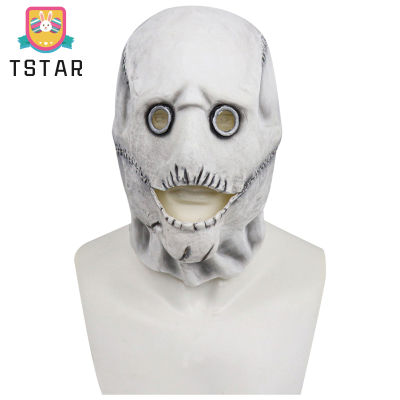 TS【ready Stock】Halloween Slipknot Corey Taylor Mask Cosplay Latex Mask Dress Up Props For Halloween Party【cod】