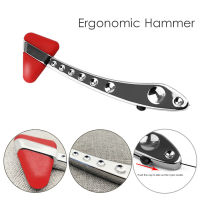 Red Neurological Reflex Massage Ergonomic Percussion Taylor Hammer Diagnostic Body Nerve Test Tool With Nylon Tip Needle