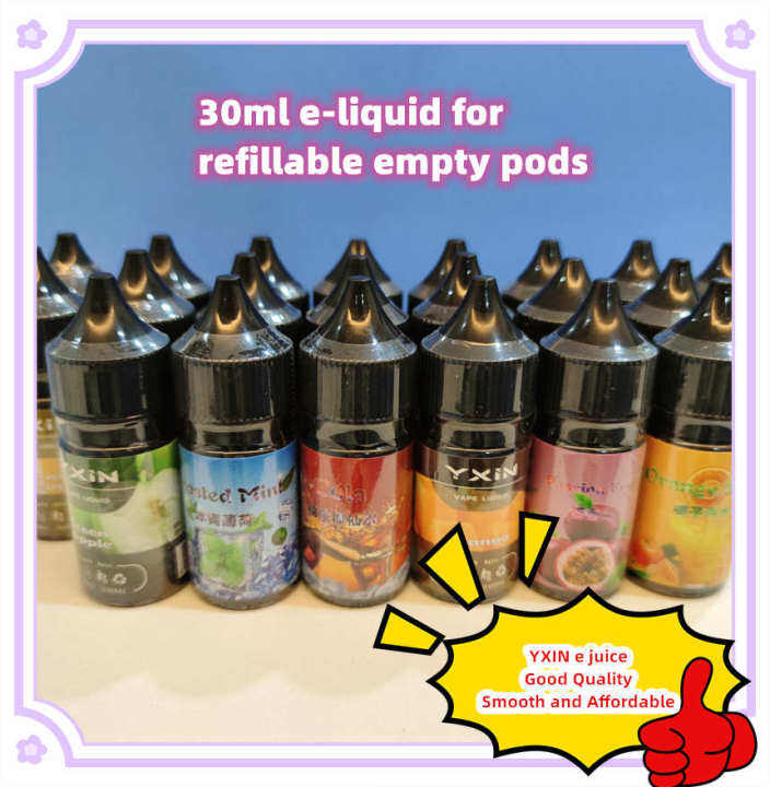 【Free Refill Bottle】e juice liquid YXIN e juice premium 30ml for