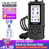 MUCAR CDE900 Lifetime Free Obd2 Car Auto Diagnostic Tools OBD2 Scanner Automotivo Code Reader Check Engine PK ELM327