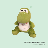 กตาไดโนเสาร์ (ท่านั่ง) เวอร์ชั่น 2 แบบตาติดกัน ไซร์ M   Dinosaur (Sitting) V2  Stuffed Animal