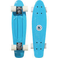 สเก็ตบอร์ดพลาสติกสำหรับเด็กรุ่น Mini (สีฟ้า) Kids Mini Plastic Skateboard - Blue