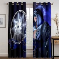 【HOT】۩ Game Boy Luxury Cartoon Animation Window Curtains Room Bedroom Kicthen Door Sale 2Pieces