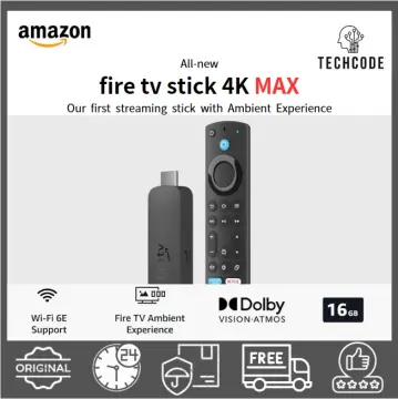 Fire TV Stick 4K MAX (2023)  Streaming device, supports Wi-Fi 6E