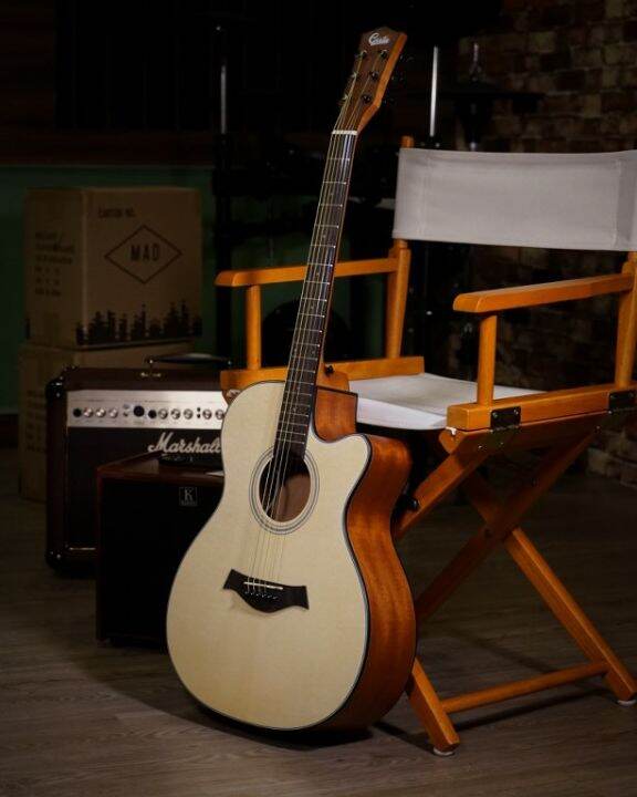 กีตาร์โปร่งไฟฟ้า-gusta-omce-ii-acoustic-electric-guitar