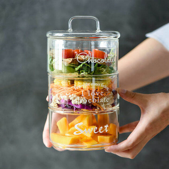 glass-jars-salad-bowl-with-lids-transparent-heat-resistant-stackable-box-cereal-container-dispenser-cake-fruit-kitchen-organizer