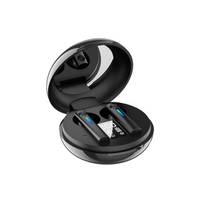 【cw】T15 Bluetooth Earphones Sport Waterproof Earphones with Mirror Music Wireless Headphones HiFi Stereo Music Headset with Mic