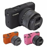 เคสยางพาราดีน้ำหนักเบาสำหรับ Canon EOS M10กล้องซิลิโคนกระเป๋าป้องกัน4สี