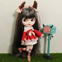 Outfits for Blyth doll Christmas dress for 1/6 BJD เสื้อผ้าตุ๊กตาบลายธ์