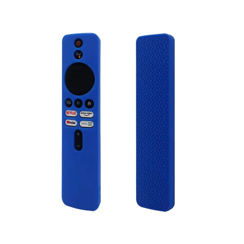 Silicone Protective Case for Xiaomi Mi TV Box S (2nd Gen) Remote, 4K TV  MiBoX 2nd Gen Stick Remote Control Anti Slip Silicone Protective Skin Cover