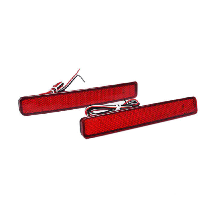 2pcs-car-rear-bumper-reflector-brake-light-led-taillight-for-volkswagen-t5-transporter-caravelle-multivan-2003-2011