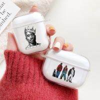 เคส2Pac มากาเวลิอิเล็กทรอนิกส์แร็ปเปอร์ Tupac สำหรับ AirPods 1 2ใสหูฟังครอบคลุมนุ่มอุปกรณ์เสริม Air Pods Pro Funda Coque