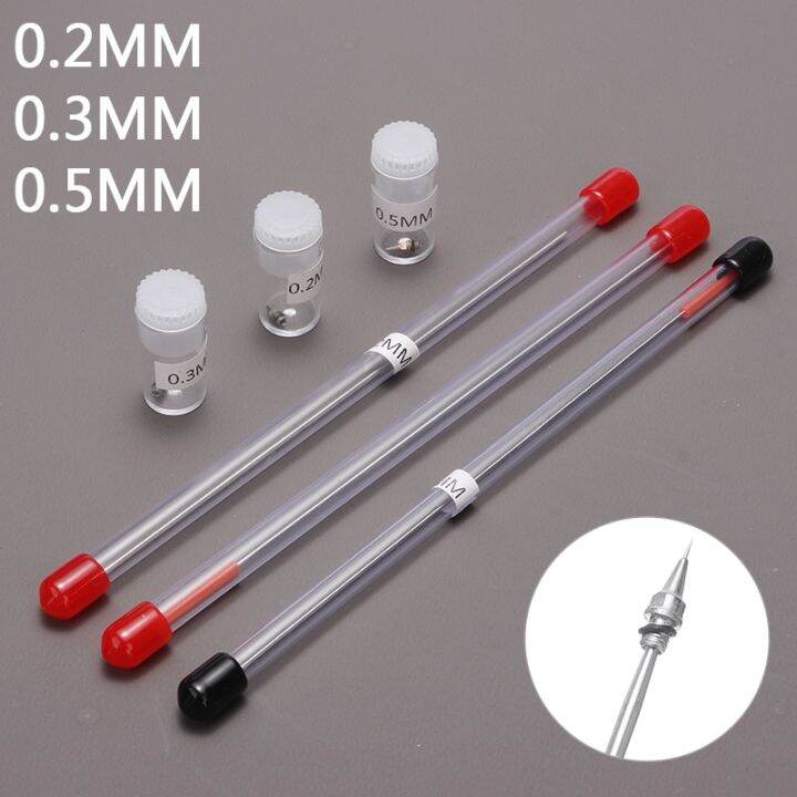 0.2/0.3/0.5Mm Airbrush Nozzle Needle Cap Replacement Spray Parts For