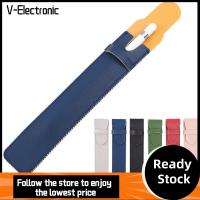 V-ELECTRONIC ที่วางของ เคสป้องกันหนัง สำหรับ iPad pencil COVER สำหรับ iPad Android แท็บเล็ต กล่องใส่ดินสอ กระเป๋าปากกาทัชสกรีน ป้องกันแขนเสื้อ กล่องปากกาสไตลัส