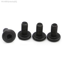 Black Carbon Steel Hypotenuse Large Flat Hex Hexagon Socket Head Allen Furniture Rivet Screw Connector Joint Bolt M5 M6 M8