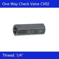 Free Shipping CV01 CV02 CV03 CV04 Caliber one way check valve air water compressor check valve fuel and vacuum pump check valve