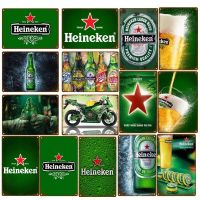 Beer Brand Classic Metal Poster Vintage Bar Pub Restaurant Kitchen Wall Sign Art Painting Beer Tin Sign Iron Plate Plaques Decor Pipe Fittings Accesso