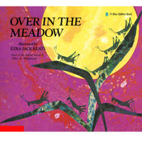 Over In The Meadow โดย Olive A. Wadsworth หนังสือภาพภาษาอังกฤษเพื่อการศึกษา บัตรเรียนรู้ หนังสือนิทานสำหรับเด็กทารก ของขวัญเด็ก-hsdgsda