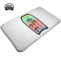 【CW】 Bodyboarding Beach Florida Usa Door Rug Foot Fl Board