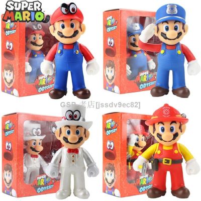 Super Mario Bros Luigi Yoshi ตุ๊กตาขยับแขนขาได้อะนิเมะอุปกรณ์ต่อพ่วงตุ๊กตาโมเดลกล่องของขวัญเซอร์ไพรซ์เครื่องประดับของเล่นของขวัญวันเกิดสำหรับเด็กพร้อม Stockjssdv9ec82