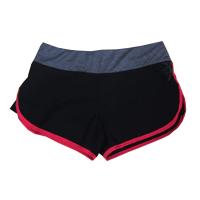 กางเกงออกกำลังกายขาสั้นสองชั้นสีหวาน FASHION Running yoga fast drying shorts fitness pants