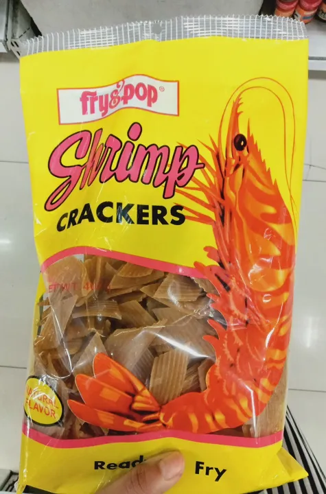 Shrimp Chicharon Crackers (Fry & pop) 400g | Lazada PH