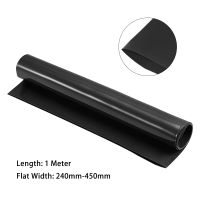 1 Meter Black 18650 lithium Battery PVC Heat Shrink Tube Pack 240mm ~ 450mm Width Insulated Film Wrap lithium Case Cable Sleeve Electrical Circuitry P