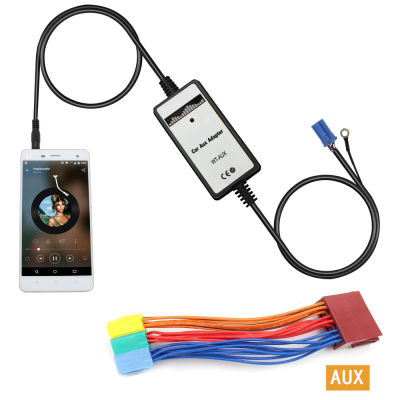 Moonet Car Audio MP3 AUX Adapter 3.5mm Interface AUX Input CD Changer for Audi A2 A4 A6 A8 AllRoad TT 20Pin KB003