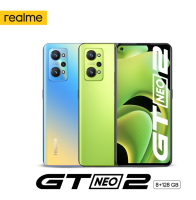 realme GT Neo 2 5G Ram8/128gb (เครื่องใหม่มือ1,เครื่องศูนย์ไทย มีรับประกัน)จอ AMOLED E4 Refresh Rate 120Hz พร้อมชิป Snapdragon 870 5G ส่งฟรี!