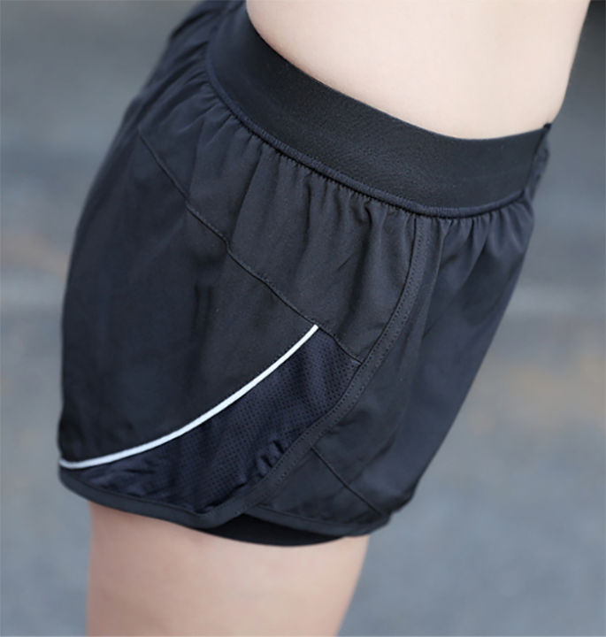 กางเกงกีฬาผู้หญิง-ขาสั้น-กางเกงวิ่งผู้หญิง-สีขาว-ไซส์-m-xl-กางเกงออกกำลังกาย-ฟิตเนส-กางเกงกีฬาขาสั้น-กางเกงกีฬาขาสั้นผู้หญิง
