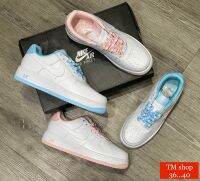 Sneaker.chic TH รองเท้าแอร์ฟรอส ONE *มี 2 สี SZ.36-40 รองเท้าผ้าใบ รองเท้ากีฬา รองเท้าออกกำลังกาย ( พร้อมส่ง )