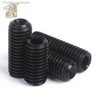 ▼ 10/50pcs M2 M2.5 M3 M3.5 M4 M5 M6 M8 DIN916 Black grade 12.9 alloy steel Hex Hexagon Socket Allen Cup Point Grub Screw Set Bolt