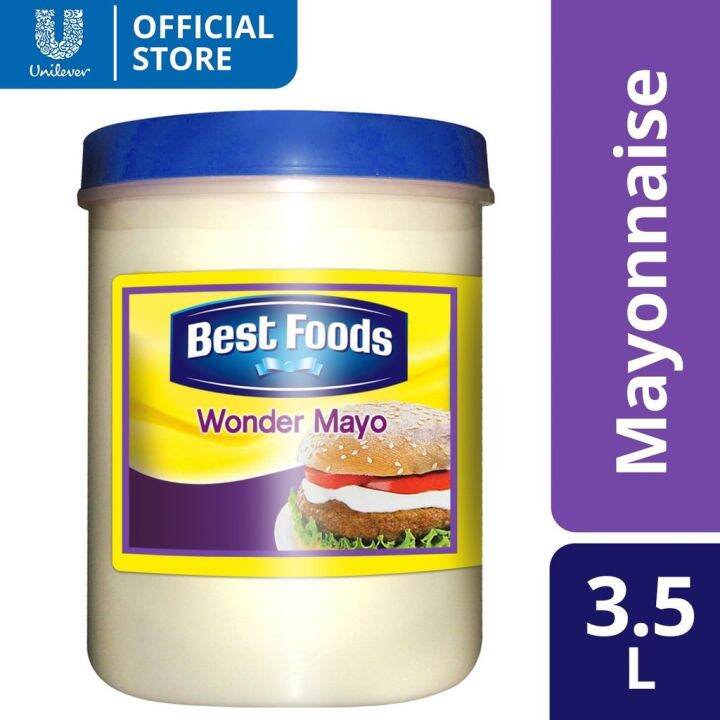 enq69210 Bestfoods Mayonnaise Wonder Mayo 3.5L | Lazada PH