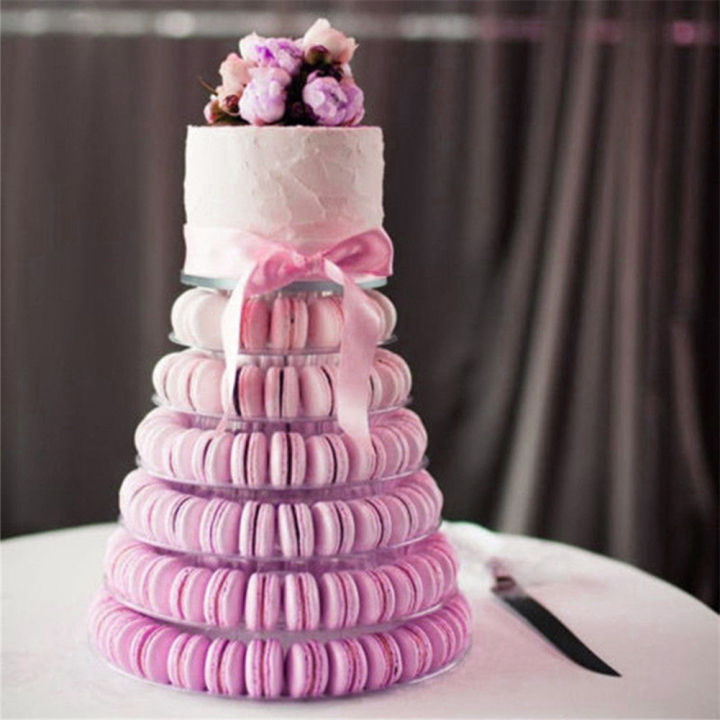 5-6ชั้น-macarons-display-tower-pvc-macaron-tower-stand-งานแต่งงาน-fondant-เค้กงานแต่งงานเค้กตกแต่งเครื่องมือสำหรับห้องครัว