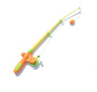 Magnetic Fishing Toy Game for Kids 1 piece Rod + 10 pieces 3D Fish Baby Bath Toys Outdoor fish and fishing rod toys GYH