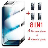 8in1 full cover protective glasses for vivo y70 20201 glass screen protectors for viviy70 y 70 70y 6.44 camera lens phone film