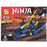 ProudNada Toys ของเล่นเด็กชุดตัวต่อเลโก้นินจา S NINJA THUNDER SWORDSMAN 89+ PCS SY792B