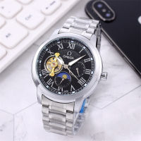 ▶พร้อมสต็อก◀2022 Original Fashion Business Men Watch Stainless Steel Mechanical Wristwatch Temperament Versatile Watches For Men