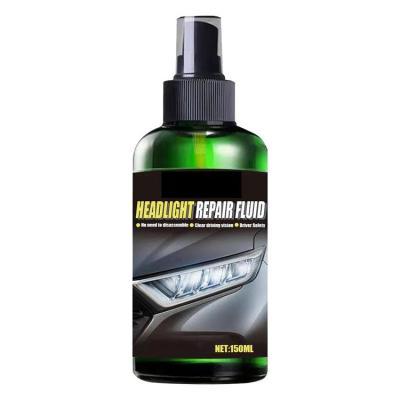 Car Headlight Repair Fluid 150ml Head Light Lens Restore And Cleaning Wipes For Headlights Car Light Cleaner For Cars Trucks Motorcycles durable