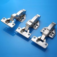 hydraulic buffer hinge cabinet door 304 stainless steel hinge fixed pipe spring hinge hardware accessories