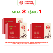 Hộp Cà phê đen hòa tan 2 trong 1 Copen Coffeeđắng vừa