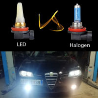 2ชิ้น super bright 1400lm H8 H9 H7 H11 LED 9006 HB3 9005 LED รถไฟตัดหมอก bul.b อัตโนมัติขับรถวิ่งโคมไฟ6000พันสีขาว12โวลต์