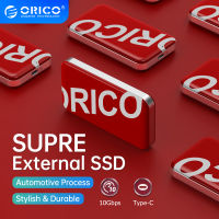 ORICO SUPRE แบบพกพา SSD 1050เมกะไบต์/วินาที External Solid State Drive 1TB 256GB 512GB USB 3.2 Gen 2 Type- C PSSD สำหรับแล็ปท็อปโน้ตบุ๊ค